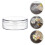 Round Candy Organizer Box for Party 48Pcs Clear Transparent Containers 3