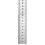 Stainless Steel Double Side Straight Edge Ruler 60cm/24", Silver 5