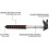 Billiard Cue Stick Bridge with Bridge Head, for Pool Table, Black 2