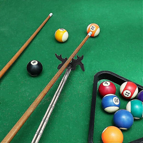 Billiard Cue Stick Bridge with Bridge Head, for Pool Table, Black 2