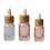 Refillable Dropper Bottles Glass for Storage 12Pcs Assorted Color 4
