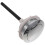 Flushing Button Toilet Flush Replacement Parts Round Silver ABS For 1Set 4