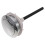 Flushing Button Toilet Flush Replacement Parts Round Silver ABS For 1Set 5