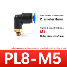 (Style9)Conectores de codo roscados de latón y plástico para transferencia de fluidos hágalo usted mismo plomería