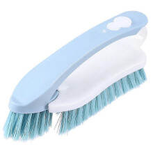 2 in 1 Home Plastic Scrubbing Cleaning Clothes Floor Jeans Shoes Brush