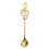 Stainless Steel Musical Notes Ice Cream Coffee Tea Stirring Spoon Tableware 1