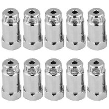10Pcs O2 Sensor Spacer Adapter Extender Extension Straight 45mm M18X1.5 Extension Spacer Extender C