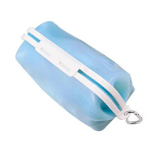 Sky-Blue Silicone Fresh Bag Food Preservation Bag for Storing Container