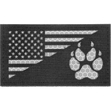 Dog Harness Patch Nylon Embroidered for Decor on Dog Vest