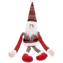 Christmas Hanging Decor Plush Tree Ornament Hanging Pendant 5Pcs