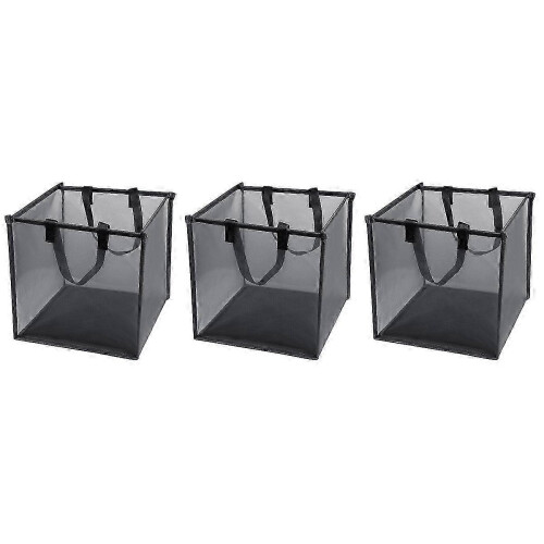 Laundry Basket Mesh Folding Hamper for Storage Use 3Pcs Set 1