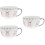 Creative Easter Rabbit Ceramic Bowl for Soup Serving 3Pcs 3