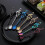 Stainless Steel Musical Notes Ice Cream Coffee Tea Stirring Spoon Tableware 2