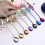 Stainless Steel Musical Notes Ice Cream Coffee Tea Stirring Spoon Tableware 3