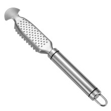No Mess Fish Scale Planer Portable Fish Skin Brush for Chefs Home Cook