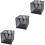 Laundry Basket Mesh Folding Hamper for Storage Use 3Pcs Set 4