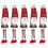 Christmas Hanging Decor Plush Tree Ornament Hanging Pendant 5Pcs 3