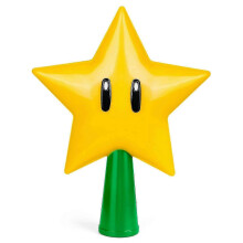 Christmas Tree Topper Mario Star Super Decorations with Light Up LED : Plug in