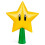 Christmas Tree Topper Mario Star Super Decorations with Light Up LED : Plug in 1