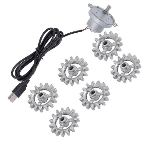 Automatic Rotisserie Grill Tools with USB Cable Motor DIY Tool Set 2