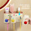 (2pcs)Toothbrush Cup Rack With Builtin Toothpaste Dispenser For Storage Bathroom 9