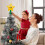 Christmas Tree Topper Mario Star Super Decorations with Light Up LED : Plug in 4