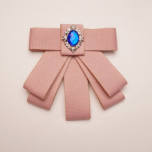(PinkAdjust)Minimalistisches Unisex Halsband Blume mit verstellbarem Riemen und Seidenstoff für Zeremonien