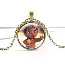 (Style3 Bronze) Maui Princess Moana Jewelry Pendant Necklaces Cartoon Gift Fashion Jewelry