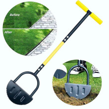 Garden Edging Border Cutter | Carbon Steel Lawn Edging Tool & Head Step