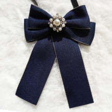 (Style 8)Womens Polyester Collar Decoration With Bow Knot For Office Travel And