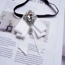 (White)Pajarita de seda para adultos para boda y fiesta ropa formal con artesanía hecha a mano para hombres y mujeres