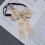 (BlackBackStrap)Mädchen Spitze Fliege mit Perlenverzierungen für modische Accessoires Winter 7