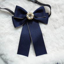 (Style 7)Womens Polyester Collar Decoration With Bow Knot For Office Travel And