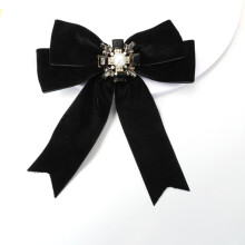 (StyleC)Koreaninspired Lace Bow Tie With Adjustable Clasp For Formal Attire Womens