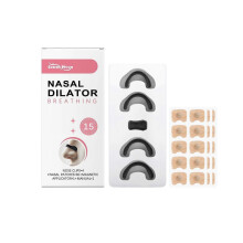 Nasal Relief Sleep Strips Kit  Comfort Fit Nose Patches with Clip for Improved Breathing & Reduced Snoring