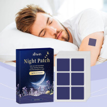 Lavender Sleep Patches with Chamomile & Sandalwood Oil  Calming Sleep Aid Body Patch for Relaxation & Better Sleep (Pack)