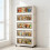 5Tier Storage Box Plastic Organizer Container  Closet Cabinet with Wheels 1