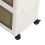 5Tier Storage Box Plastic Organizer Container  Closet Cabinet with Wheels 6