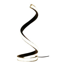 Spiral LED Table Lamp Stepless Dimmable Bedside Table Lamps for Bedroom 3 Color Modes Desk Light Reading Office Lamps