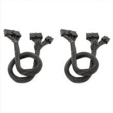 2X 10+18-Pin to 24-Pin Modular Power Cable for RM550X RM650X RM750X RM850X RM850X RM1000X