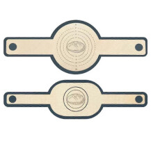 2Pcs Silicone Bread Mat Long Handle High Temperature Resistance Baking Bread Sling Sourdough Baking Mats Kitchen Tool