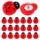 Creative Ladybug Push Pins Decorative Thumb Tacks for Office 20Pcs 2
