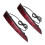 for Accent 2017-2019 LED Rear Bumper Brake Light Fog Light 3
