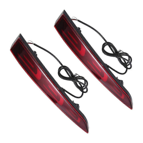 for Accent 2017-2019 LED Rear Bumper Brake Light Fog Light 2