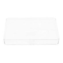 Transparent Cookie Box Rectangle for Storage Clear Plastic