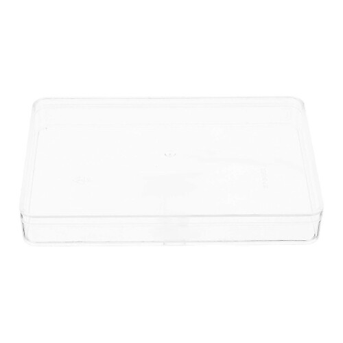 Transparent Cookie Box Rectangle for Storage Clear Plastic