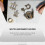 2Pcs Brass Watch Movement Holder Fixed Base Multi Function 5