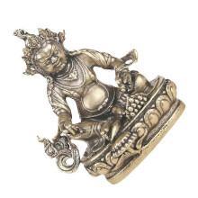 Vintage Brass of Wealth Figurine for Decoration 4Pcs Golden Desktop Ornament