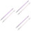 Metal Inkless Forever Pencil for Writing Use 6Pcs Assorted 4