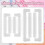 2Pc Frame for Quilting Frame Sewing Hoop,6X6Inch,8X8Inch 2